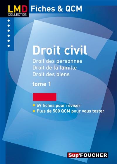 Droit civil. Vol. 1. Les personnes, la famille, les biens