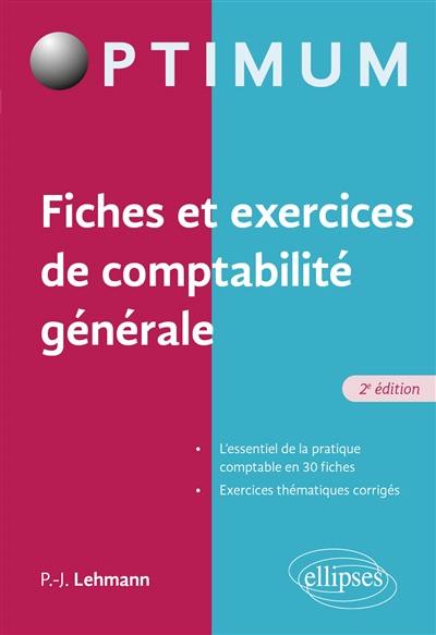 Fiches et exercices de comptabilité générale