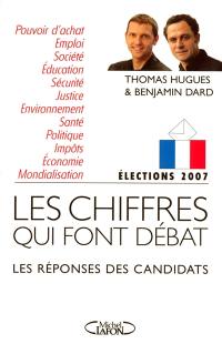 Les chiffres qui font débat : les réponses des candidats : élections 2007