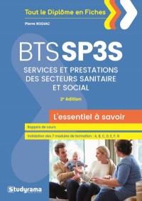 BTS SP3S : services et prestations des secteurs sanitaire et social