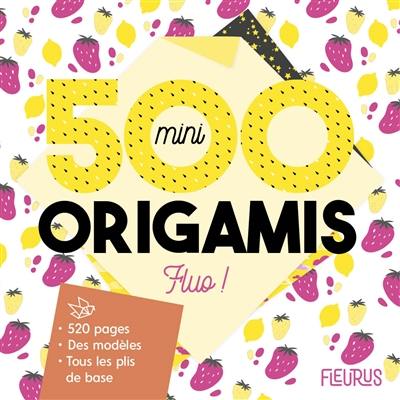 500 mini origamis fluo !