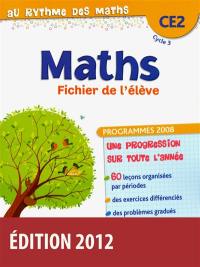 Maths : CE2, cycle 3 : fichier de l'élève