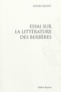 Essai sur la littérature des Berbères