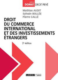 Droit du commerce international et des investissements étrangers