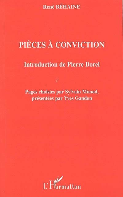 Pièces à conviction