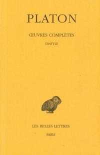 Oeuvres complètes. Vol. 5-2. Cratyle