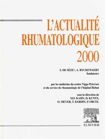 L'actualité rhumatologique 2000