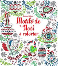 Motifs de Noël à colorier