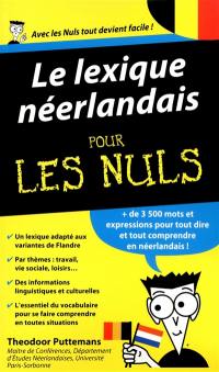 Le lexique néerlandais pour les nuls