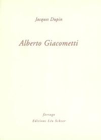 Alberto Giacometti