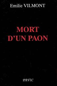 Mort d'un paon