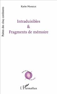 Intraduisibles & fragments de mémoire