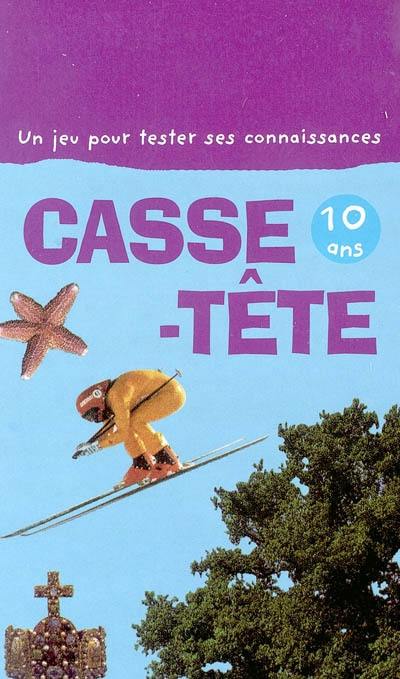 Casse-tête 10 ans : un jeu pour tester ses connaissances