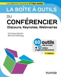 La boîte à outils du conférencier : discours, keynotes, webinaires