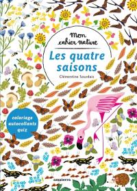 Les quatre saisons : coloriage, autocollants, quiz