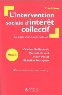 L'intervention sociale d'intérêt collectif : de la personne au territoire