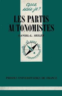 Les Partis autonomistes