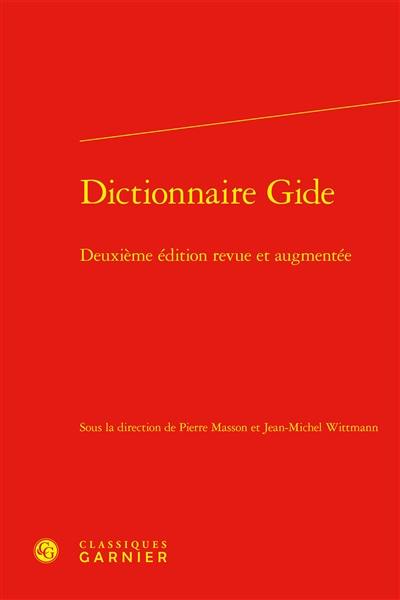 Dictionnaire Gide