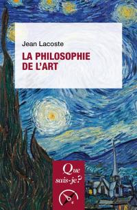 La philosophie de l'art