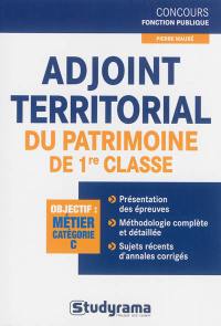 Adjoint territorial du patrimoine de 1re classe : catégorie C