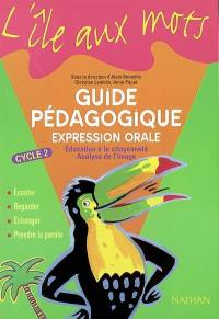 Expression orale à la citoyenneté, analyse de l'image, cycle 2 : guide pédagogique