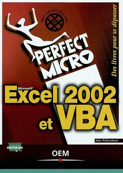 Excel 2002 et VBA