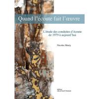 Quand l'écoute fait l'oeuvre : l'étude des conduites d'écoute de 1979 à aujourd'hui