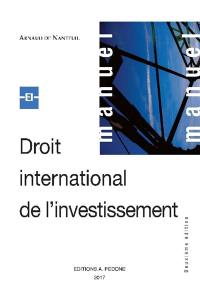 Droit international de l'investissement