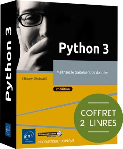 Python 3 : maîtrisez le traitement de données : coffret 2 livres