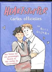 Heartstopper : cartes officielles : des fiches sur vos personnages favoris et des cartes de conversation