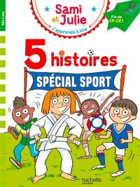 5 histoires spécial sport : fin de CP, CE1