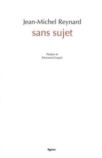 Sans sujet