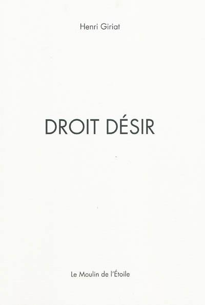 Droit désir