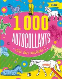 Chevaux : 1.000 autocollants avec des activités !