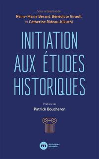 Initiation aux études historiques