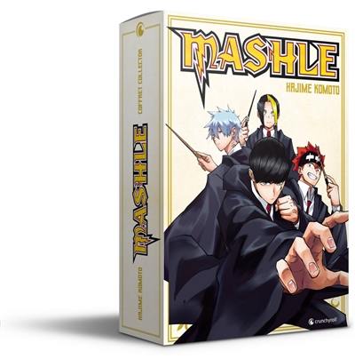 Mashle : tome 18 + roman Mash Burnedead tome 2 : coffret