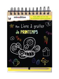 Mon livre à gratter de printemps