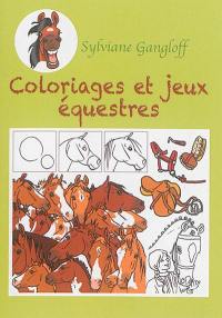 Coloriages et jeux équestres