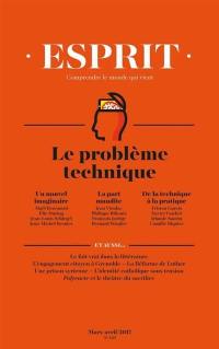 Esprit, n° 433. Le problème technique