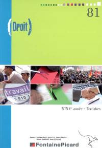 Droit, BTS 1re année, tertiaires