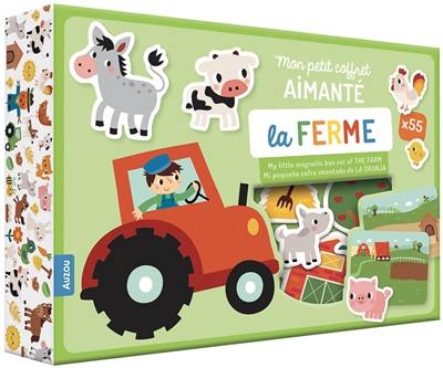 La ferme : mon petit coffret aimanté. My little magnetic box set of the farm. mi pequeno cofre imantado de la granja La ferme : mon petit coffret aimanté. My little magnetic box set of the farm. mi pequeno cofre imantado de la granja