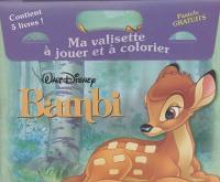 Bambi : ma valisette à jouer et à colorier