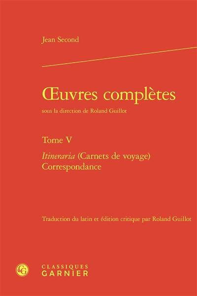 Oeuvres complètes. Vol. 5