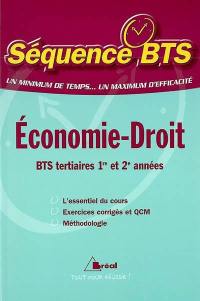 Economie-droit : BTS tertiaires 1er et 2e années