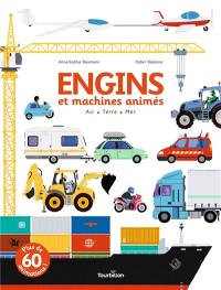 Engins et machines animés : air, terre, mer