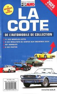 La cote officielle de l'automobile de collection 2025