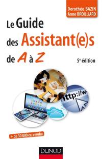 Le guide des assistant(e)s de A à Z