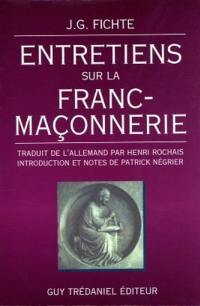 Entretiens sur la franc-maçonnerie