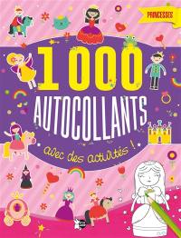 Princesses : 1.000 autocollants avec des activités !