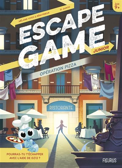 Opération pizza : escape game junior